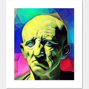 Cato the Elder Colourful Portrait | Cato the Elder Artwork 7 Posters and Art